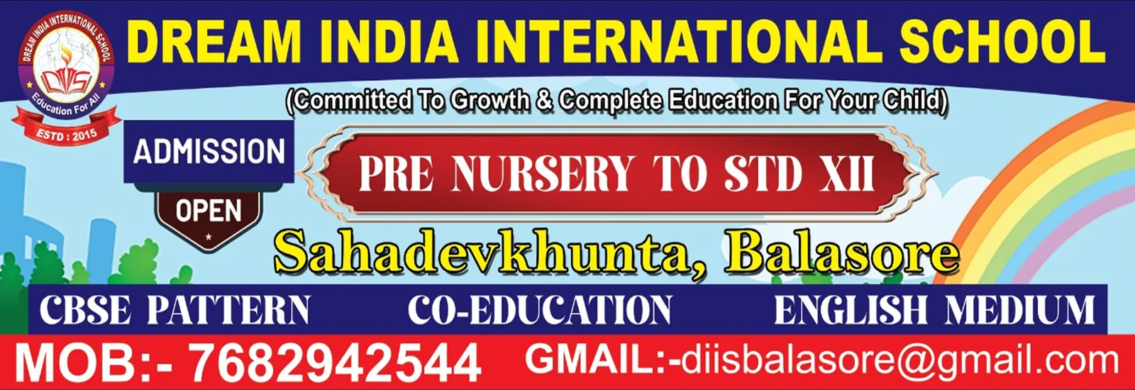Dream India International School Balasore